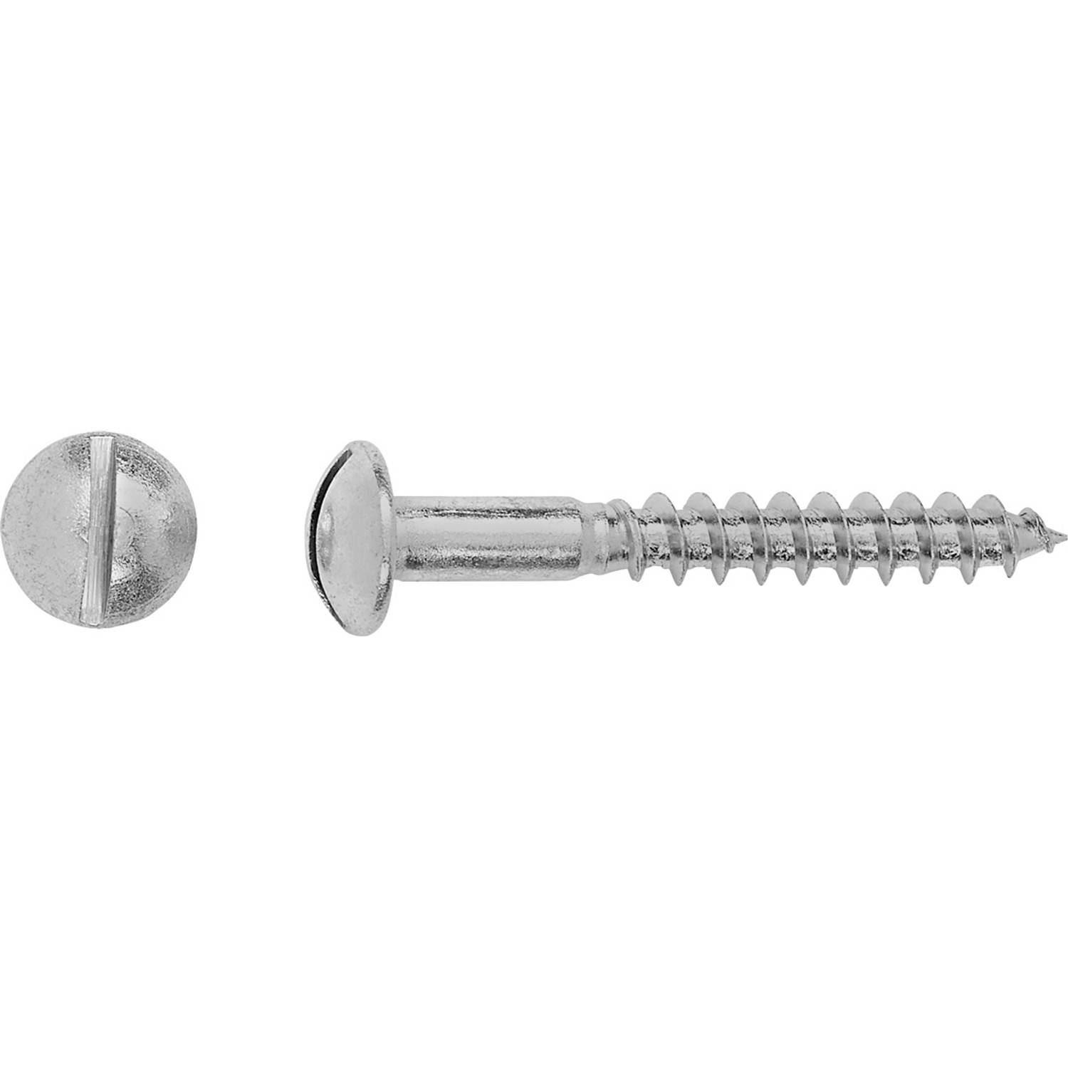 LUX Wkręt do drewna z łbem kulistym SL 5 mm x 80 mm ocynkowany 5 szt.