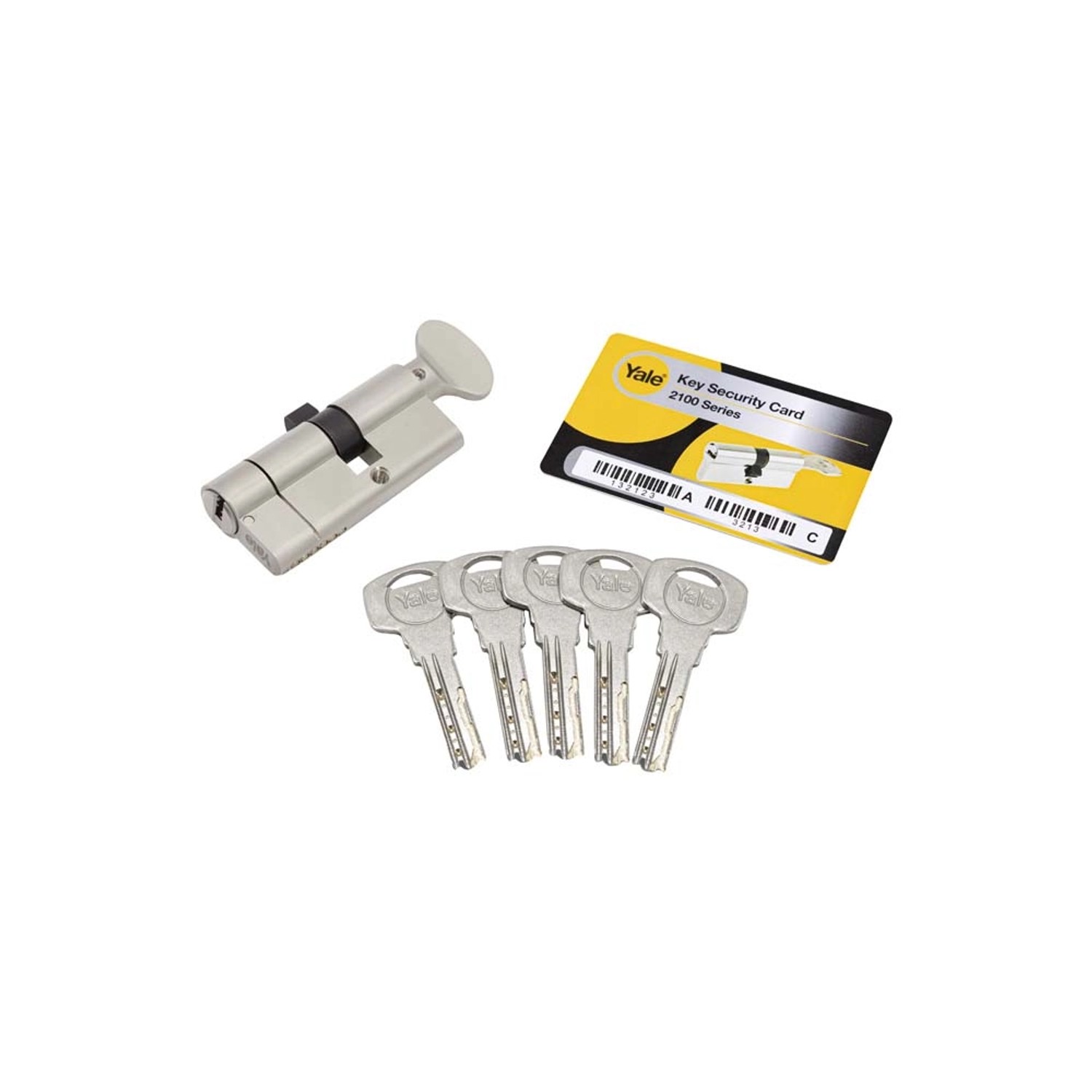 Wkładka YALE MAX mosiężna 30/45G