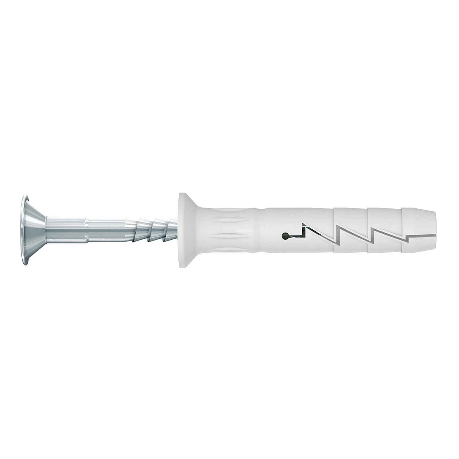 Kołek wbijany 6x60 mm z lejkiem 45 szt.