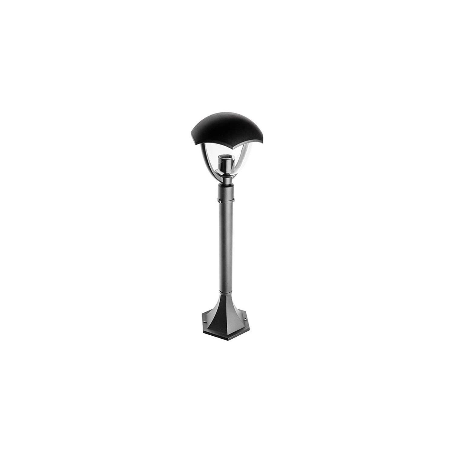 GTV Slupek ogrodowy GRANDE czarny 100 cm E27