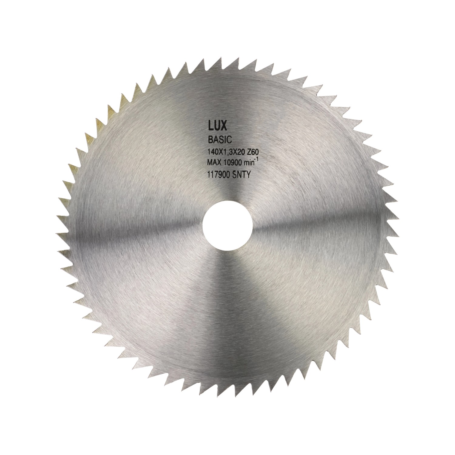 LUX Tarcza zębata CV 160 mm x 20 mm 60 zębów