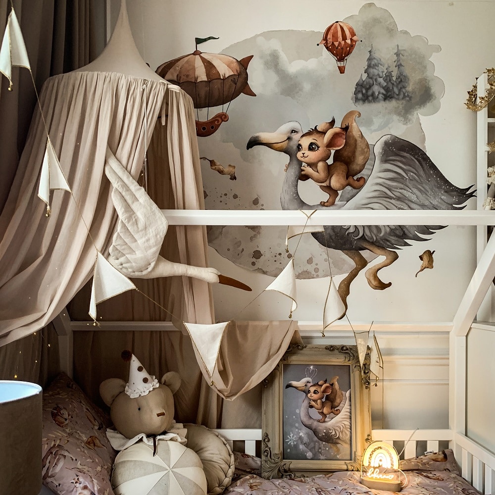 Naklejka ścienna koło Magic Dreams 140 cm