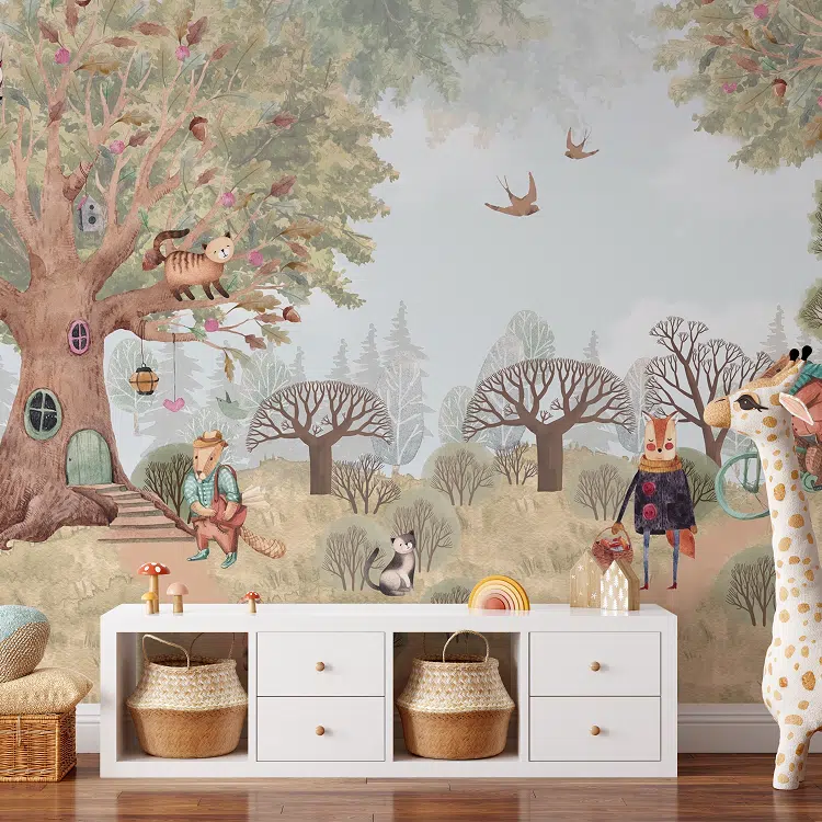 Fototapeta dla dzieci Little Forest Friends - 500