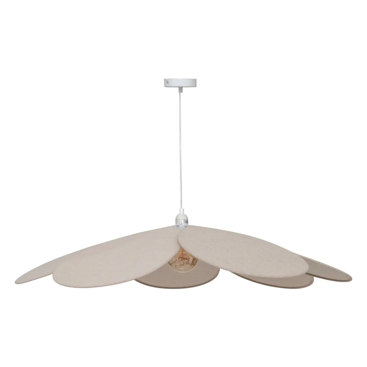 Lampa wisząca "Naya" beżowy płatek 100cm DB