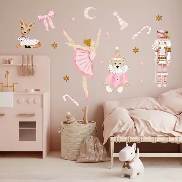 Naklejki ścienne Candy Nutcracker 100x100 cm