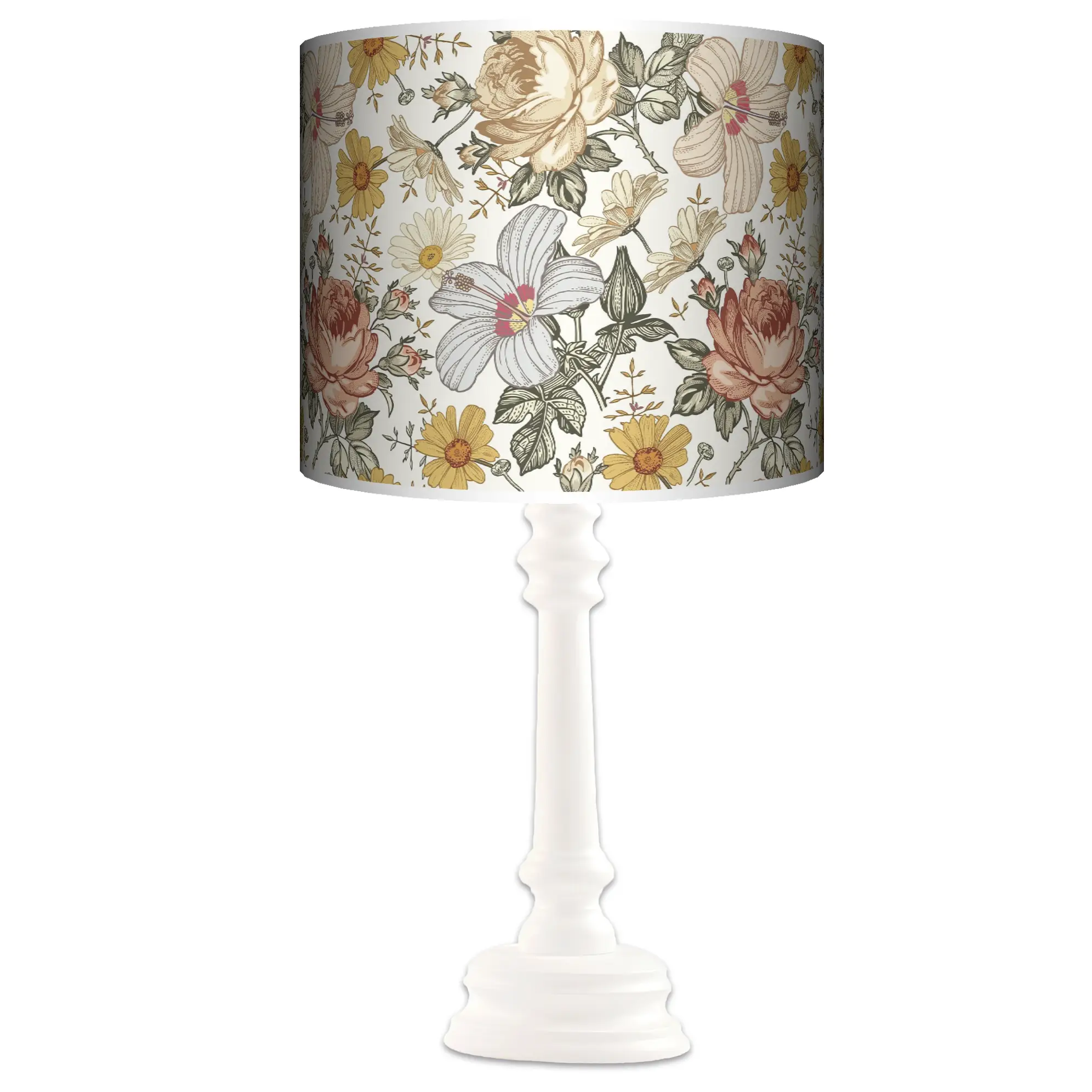 Lampa stojąca QUEEN Indian Summer - kolor podstawy do wyboru FL - czarny