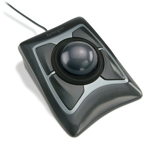 Trackball przewodowy Kensington Expert, optyczny, czarny