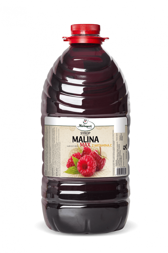 Syrop Herbapol w Krakowie, z witaminą C, malinowy, 5l