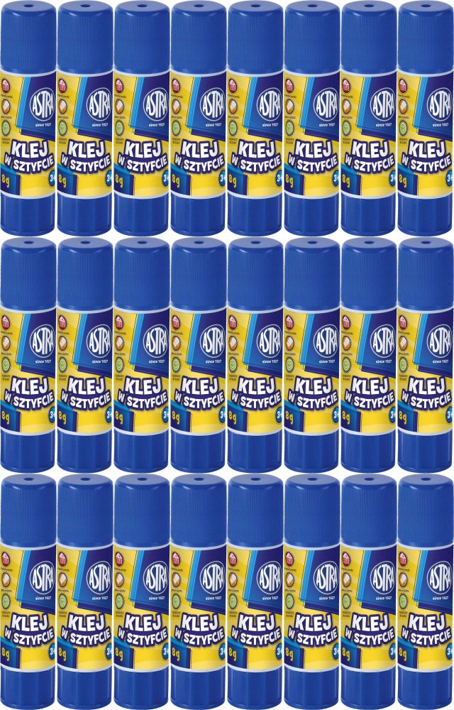 24x Klej w sztyfcie Astra, 8g