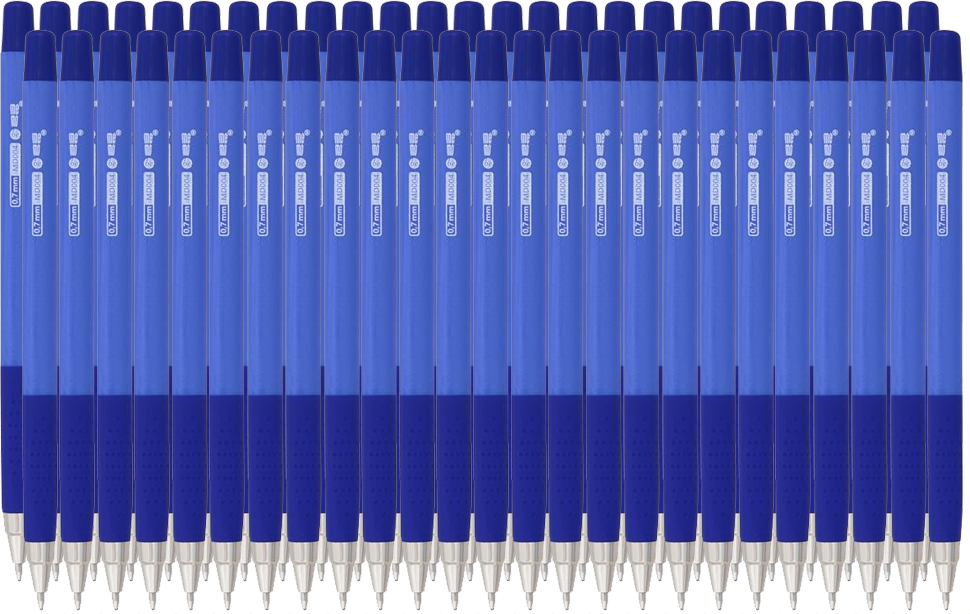 50x Długopis MemoBe, 0.7mm, niebieski