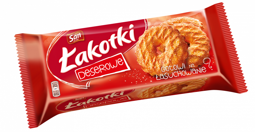 Ciastka Mondelez Łakotki, deserowe z cukrem, 168g