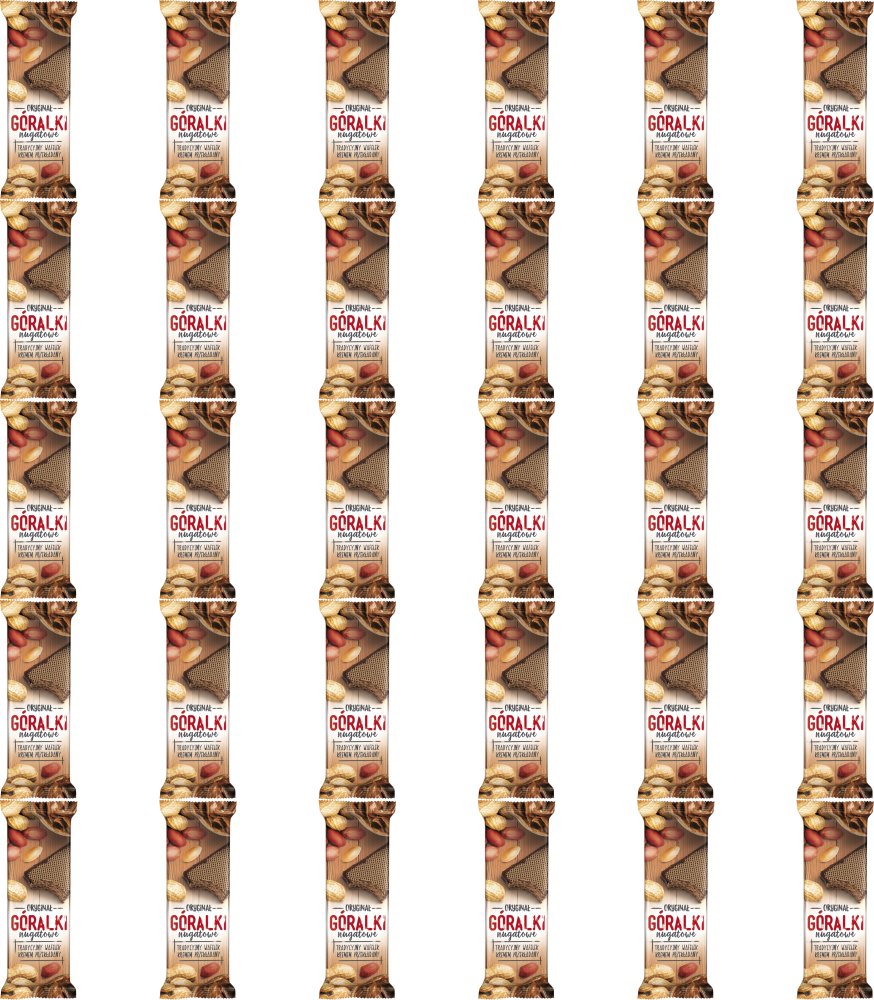 36x Wafelek Góralki, nugatowy, 45g