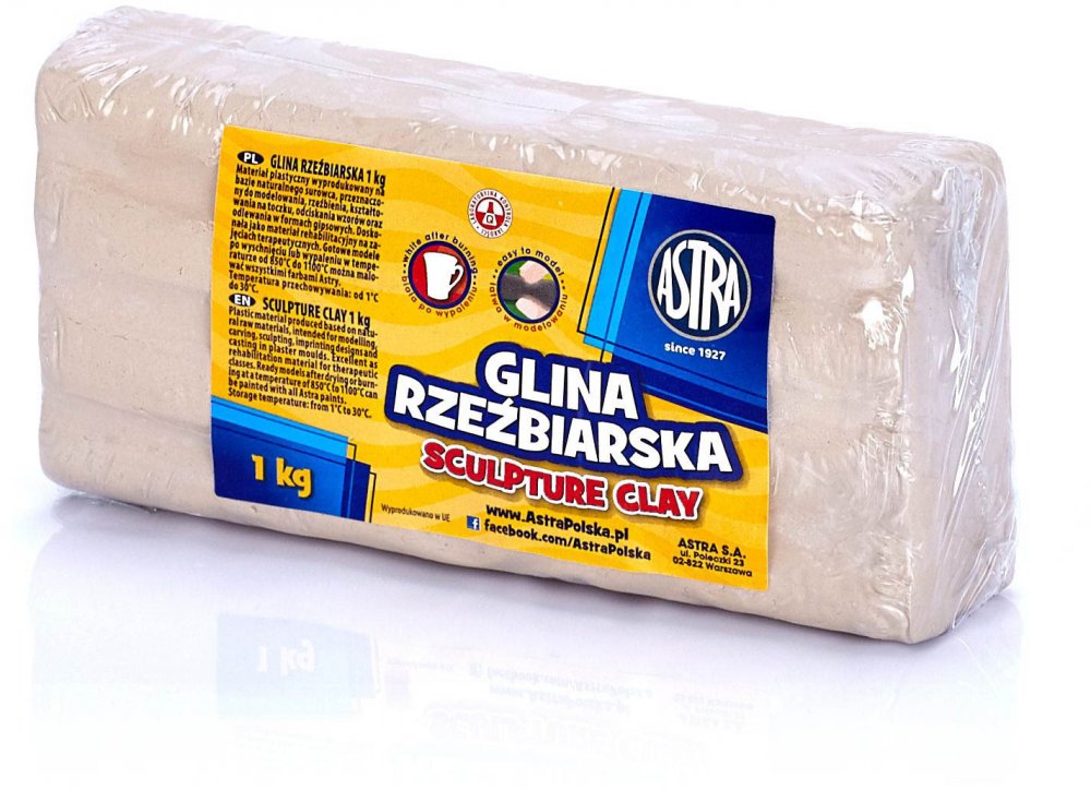 Glina samoutwardzalna Astra, 1kg