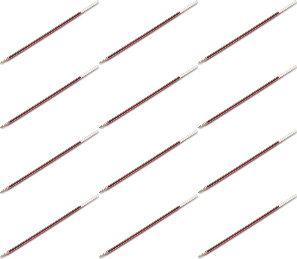 12x Wkład wymienny Pentel BKL77, 0.7mm, czerwony