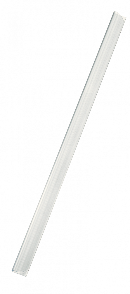 Listwa wsuwana Leitz, 3mm, do 30 kartek, 50 sztuk, przezroczysty