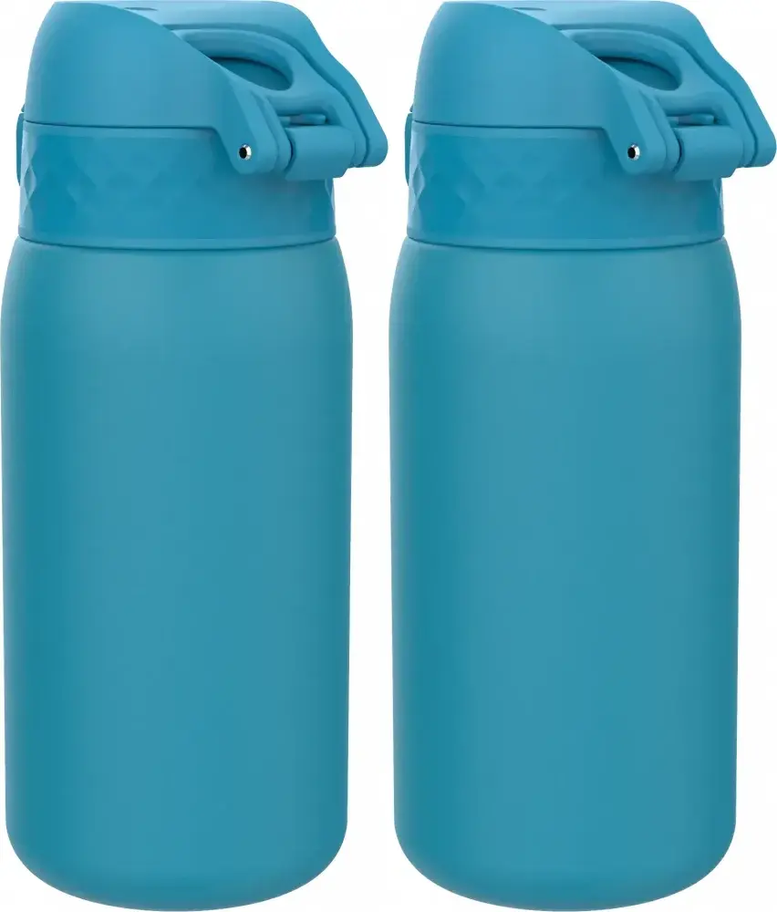 2x Bidon ION8 Blue, stal nierdzewna, 400ml, niebieski