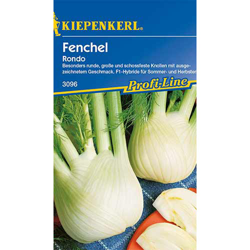 1 pac, Fenicul Rondo F1 Kiepenkerl - Semințe: Mod de ambalare: 1 pac