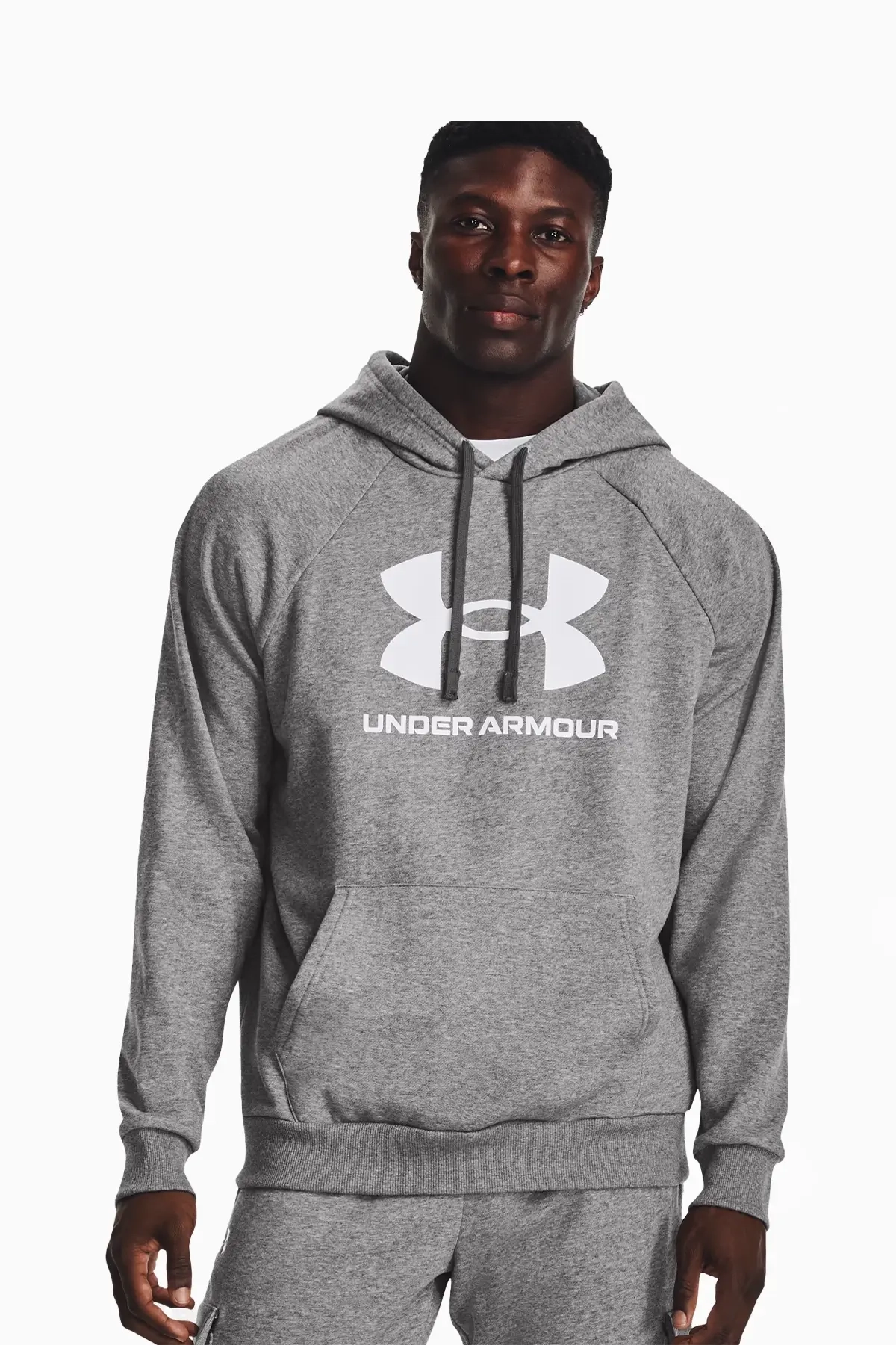 Bluza z kapturem Under Armour Rival Fleece Logo - Szary