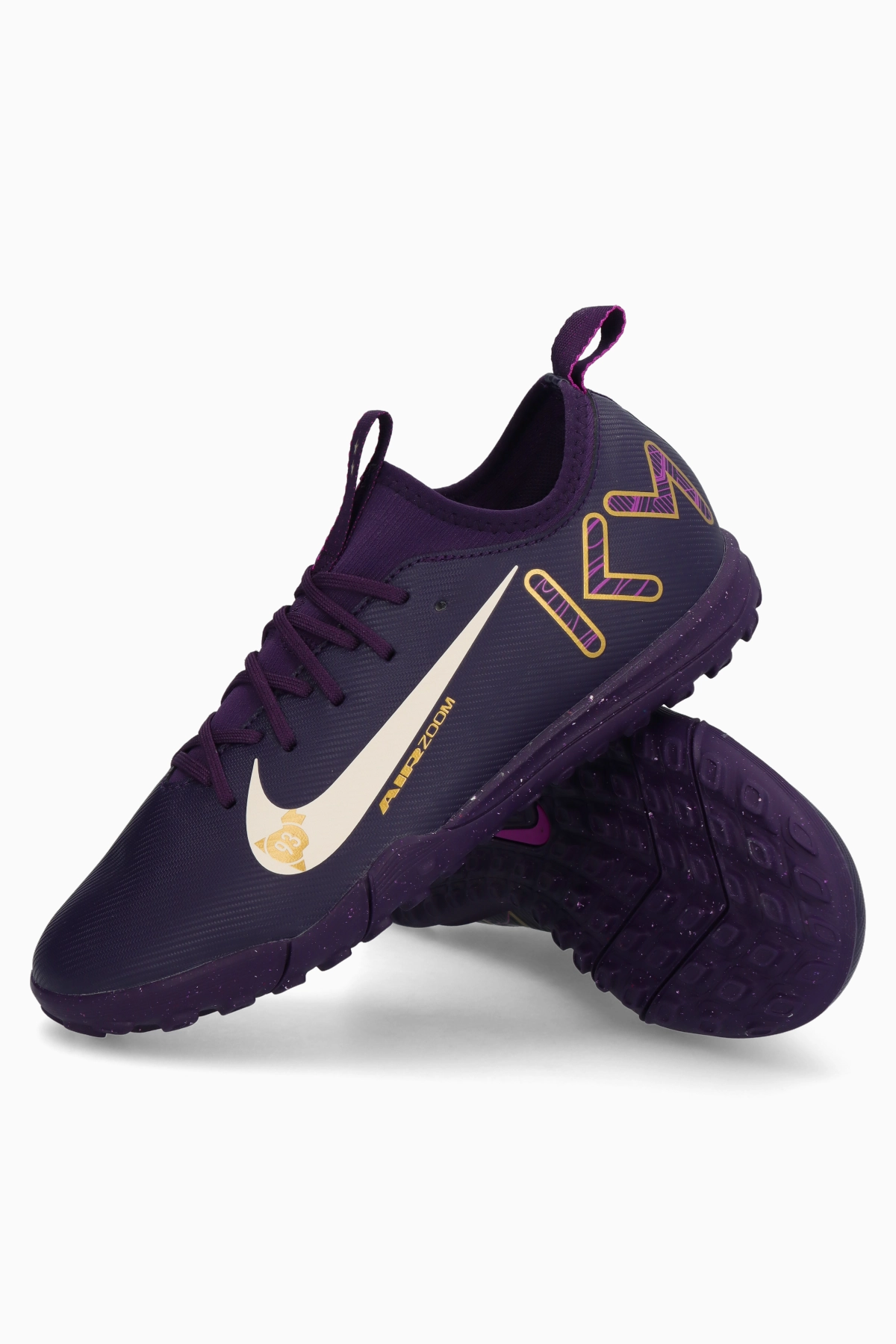 Turfy Nike Zoom Mercurial Vapor 16 Academy Kylian Mbappé TF Junior - Fioletowy