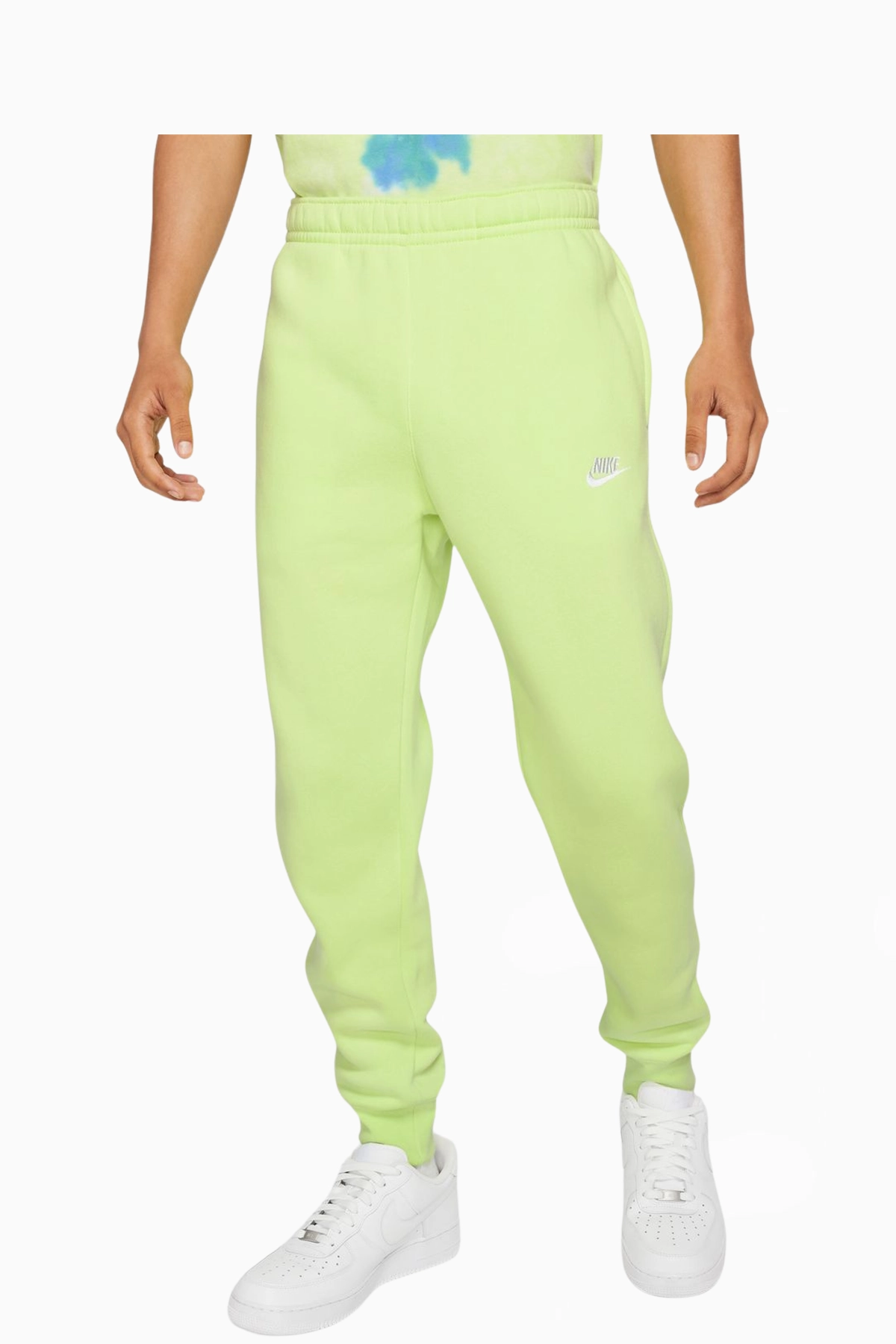 Spodnie Nike Sportswear Club Jogger - Limonkowy