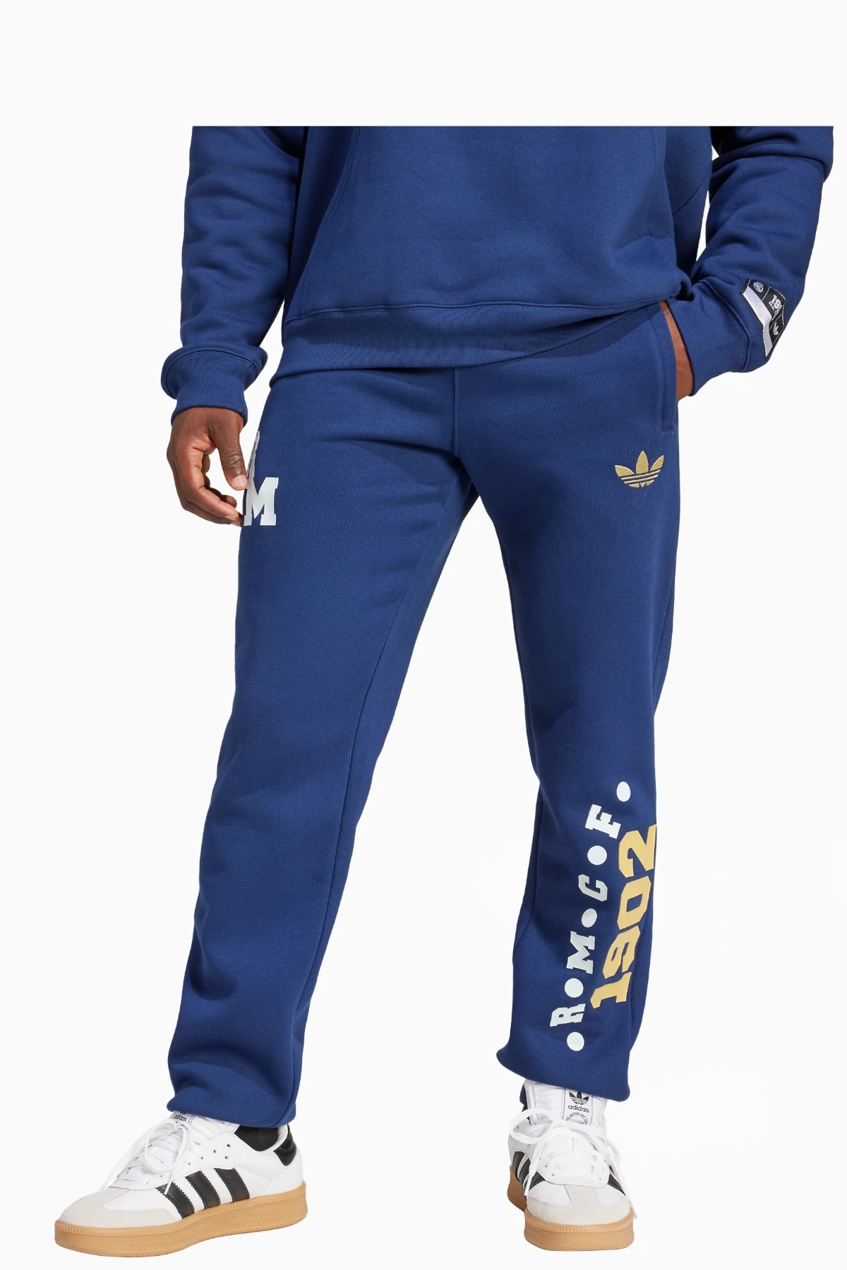 Spodnie adidas Real Madryt 24/25 VRCT - Granatowy