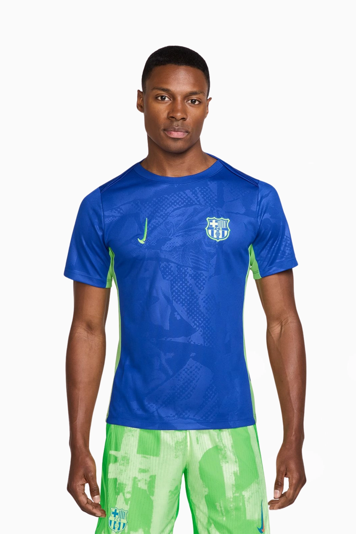 Koszulka Nike FC Barcelona 24/25 Pre-Match - Niebieski