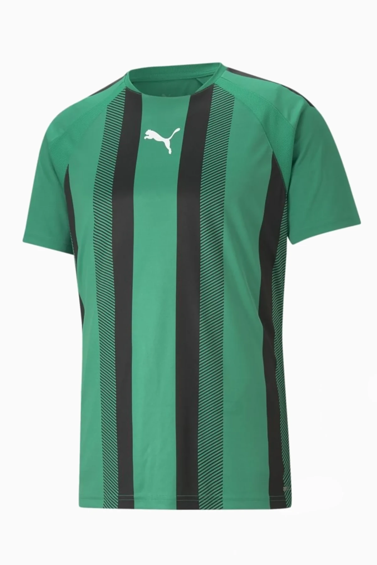 Koszulka Puma teamLIGA Striped - Zielony