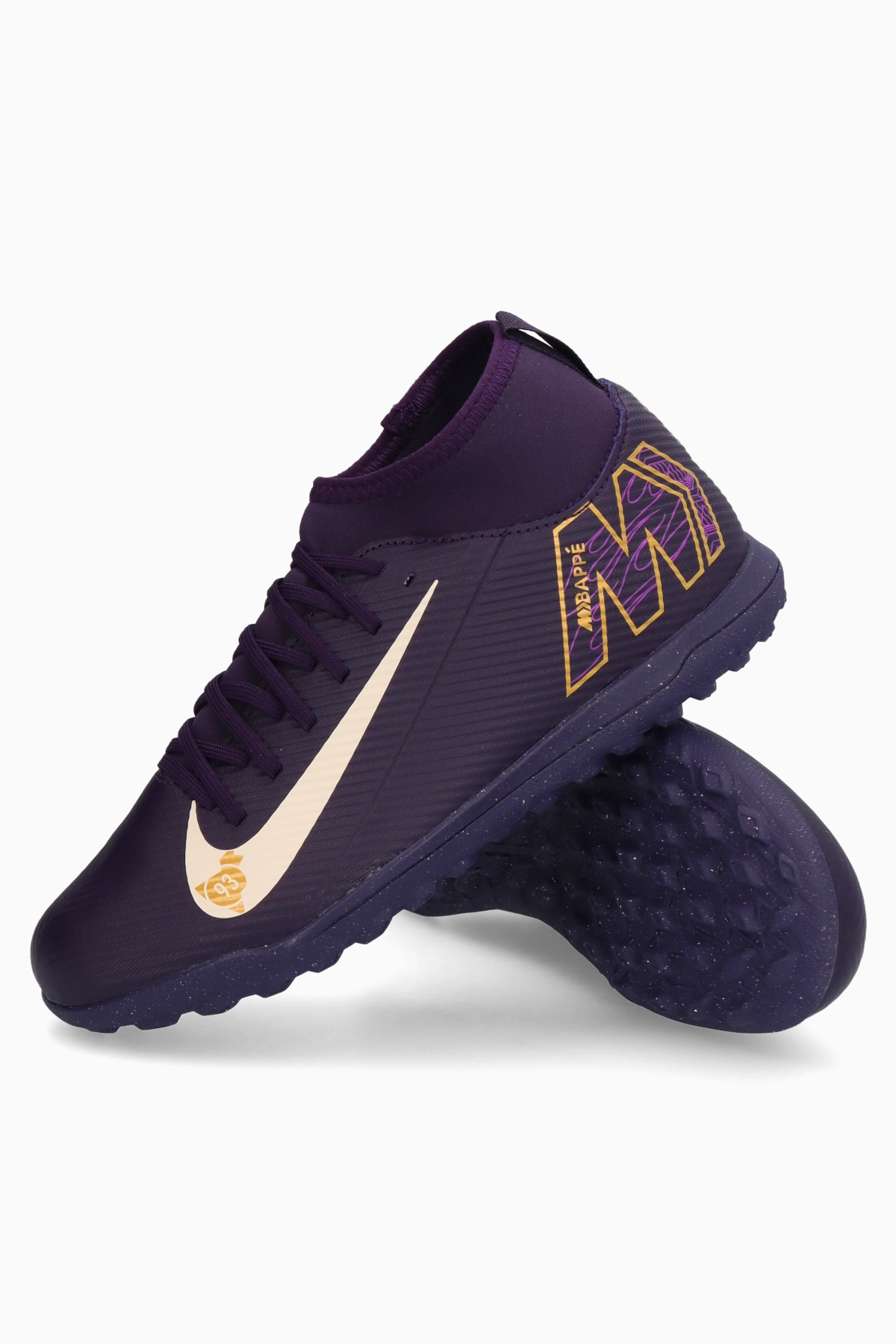 Turfy Nike Mercurial Superfly 10 Club Kylian Mbappé TF Junior - Fioletowy