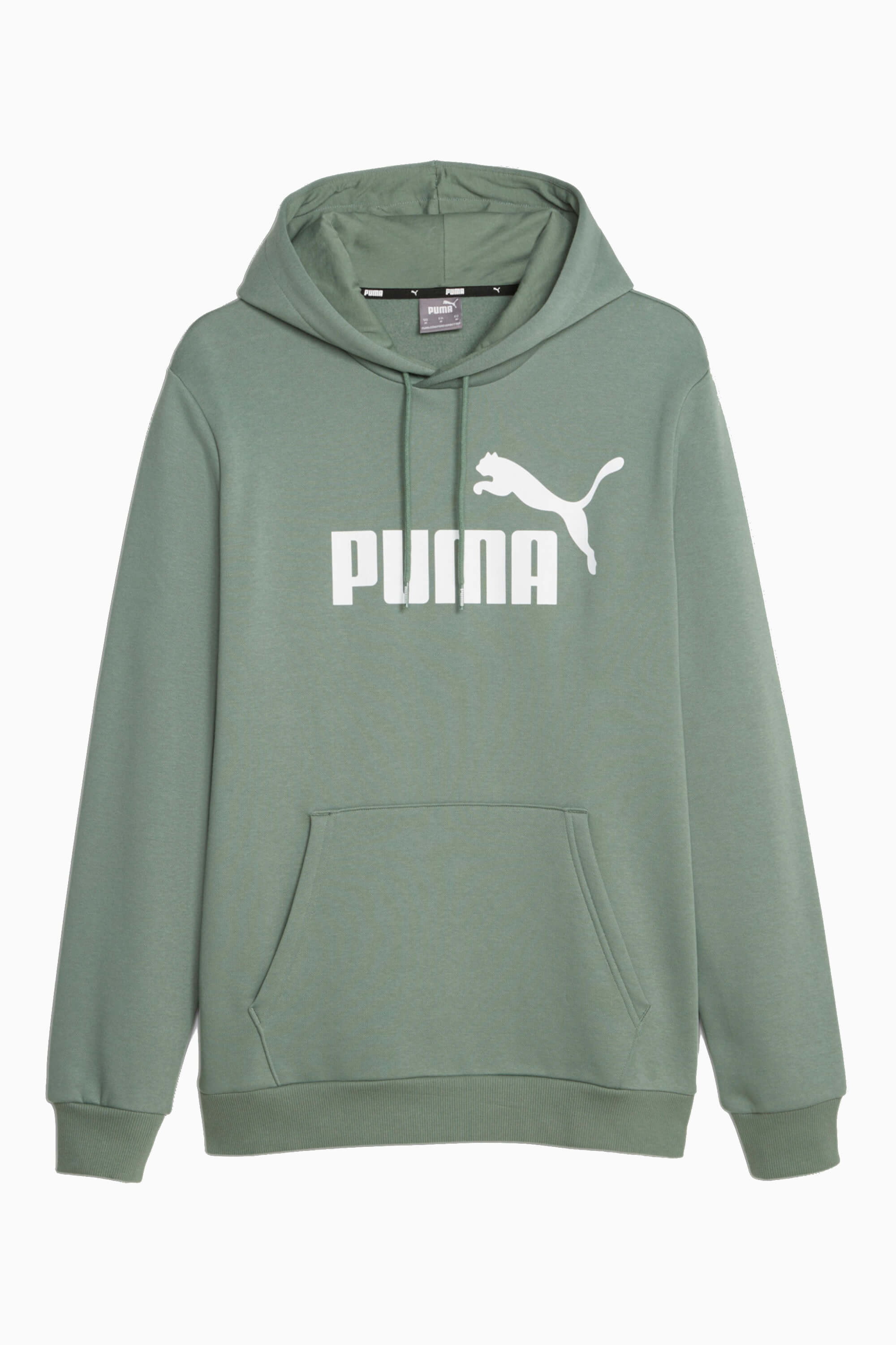Bluza z kapturem Puma Essentials Big Logo - Zielony