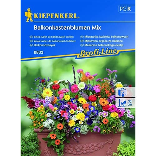 1 szt, Növények balkon Children of the Sun, színkeverék - Magok: Mod de ambalare: 1 db