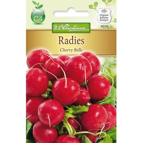 1 szt, Radies Cherry Belle - Samen: Ilość w opakowaniu: 1 Stück