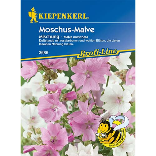 1 szt, Moschus - Malve Mischung - Samen: Ilość w opakowaniu: 1 Stück