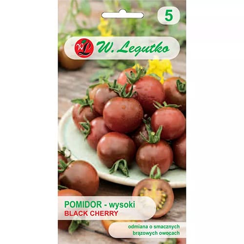 1 szt, Tomate Black Cherry - Samen: Ilość w opakowaniu: 0.2 g