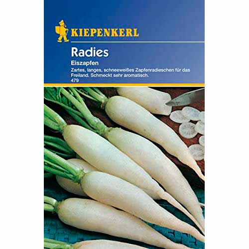 1 szt, Rettich White Icicle - Samen: Ilość w opakowaniu: 1 Stück