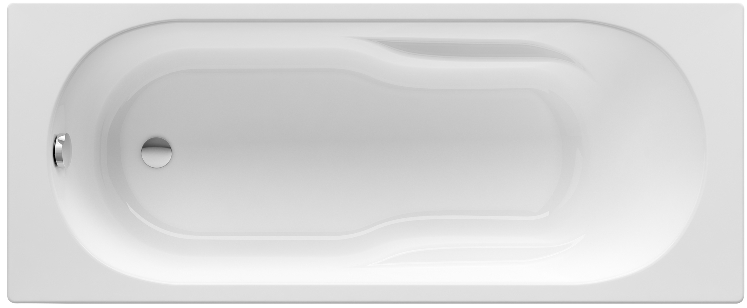 Roca Genova wanna prostokątna 170x70 cm biała A248363000 - Wysyłka w 24h