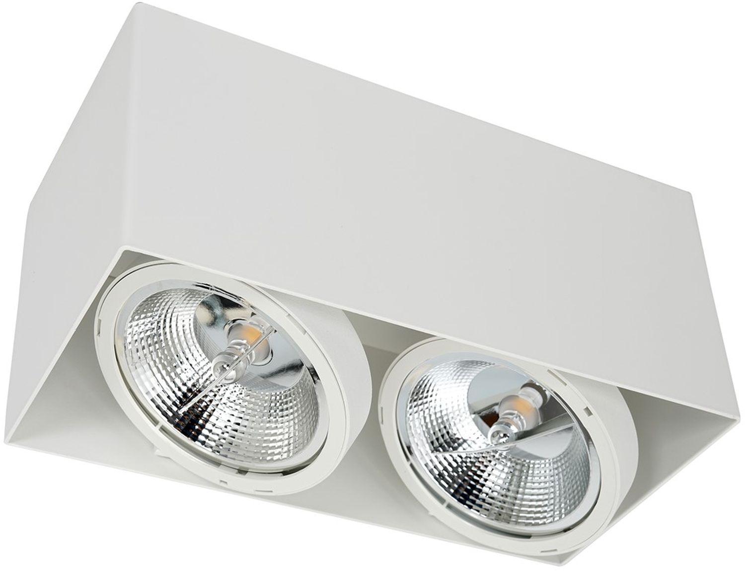 Milagro Plaza lampa podsufitowa 2x12W biała ML4745 - Wysyłka w 24h
