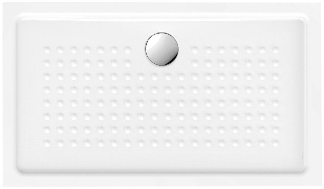 GSI Extra Flat brodzik 120x70 cm prostokątny ceramiczny biały 439911
