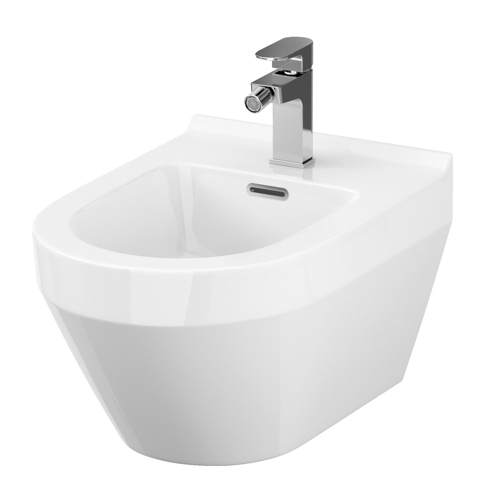 Cersanit Crea bidet wiszący owalny biały K114-009