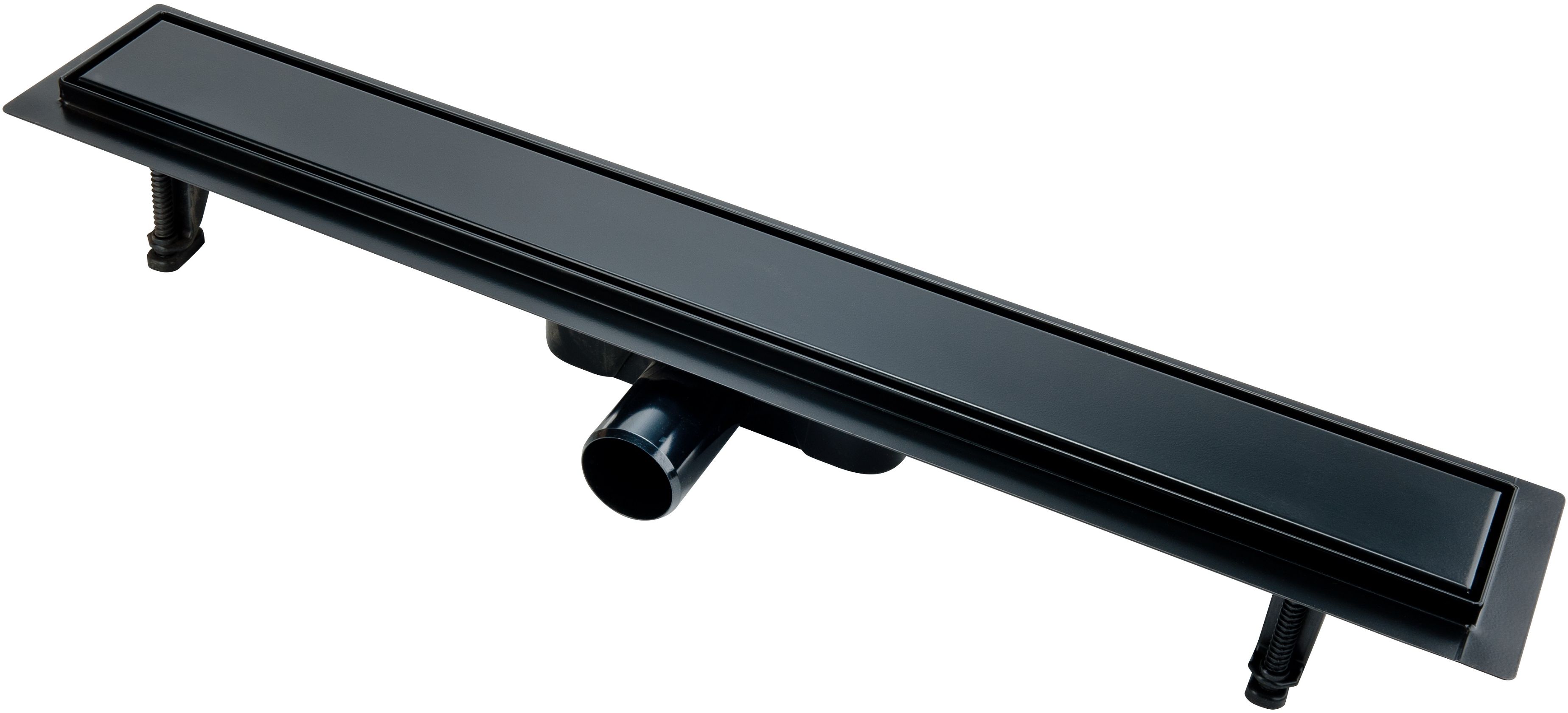 FDesign Kleome odpływ liniowy 60 cm z rusztem czarny FD74016022