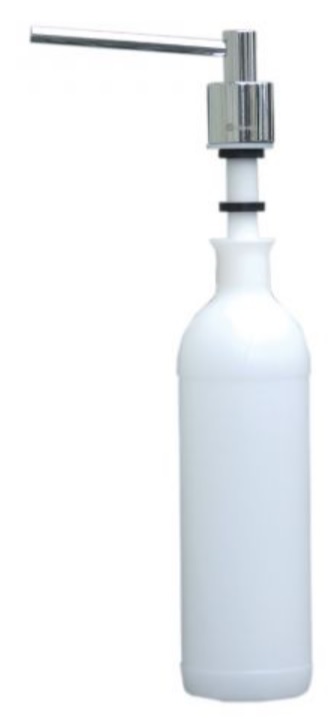 Merida dozownik do mydła 1000 ml blatowy walec polerowany DWP103 - Wysyłka w 24h