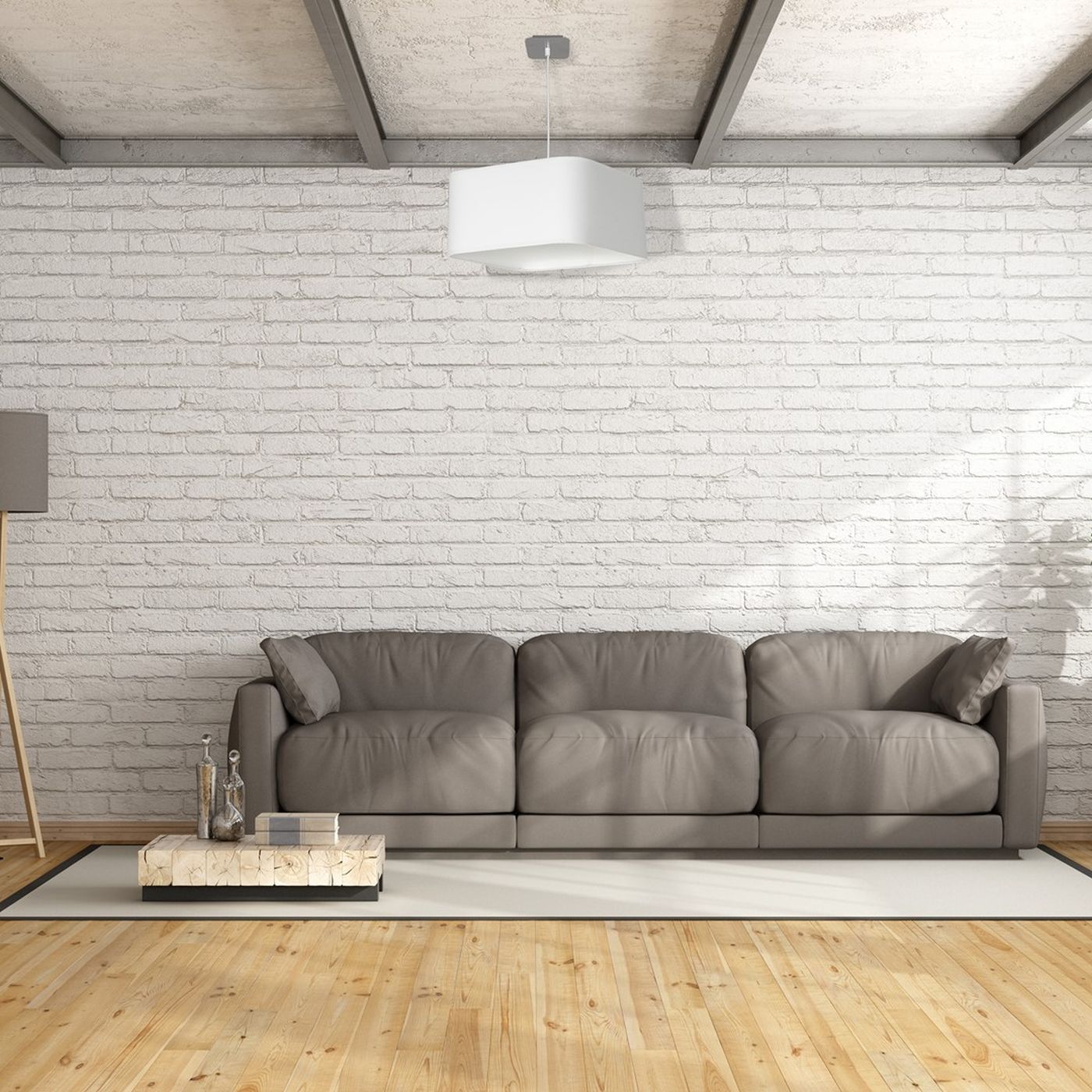 Milagro Napoli lampa wisząca 1x60W biała/chrom ML6362 - Wysyłka w 24h