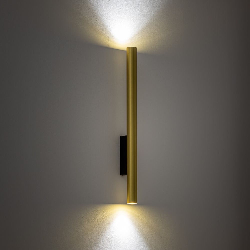 Nowodvorski Lighting Fourty kinkiet 2x10W złoty/czarny 10760