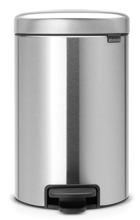 Brabantia NewIcon kosz na śmieci 12 l pedałowy stal mat 113604