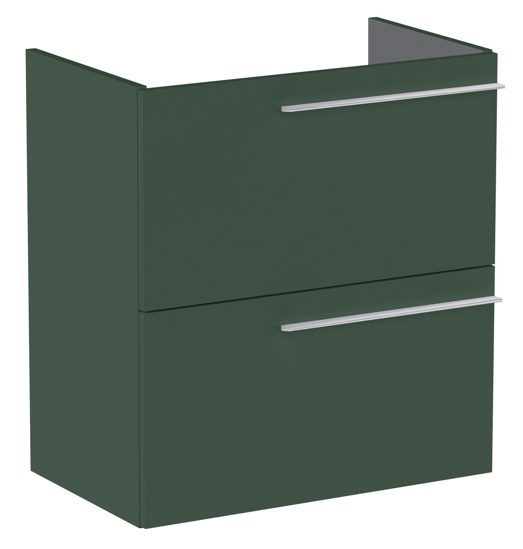 Roca Ella szafka 58,5x34,6x63,5 cm podumywalkowa wisząca zielony mat A857778534