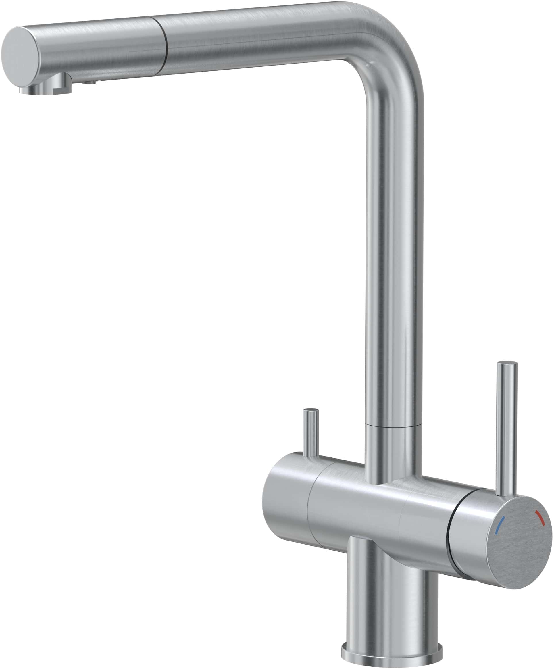 Quadron Ellen bateria kuchenna do filtra wody stojąca stal 3673512BS