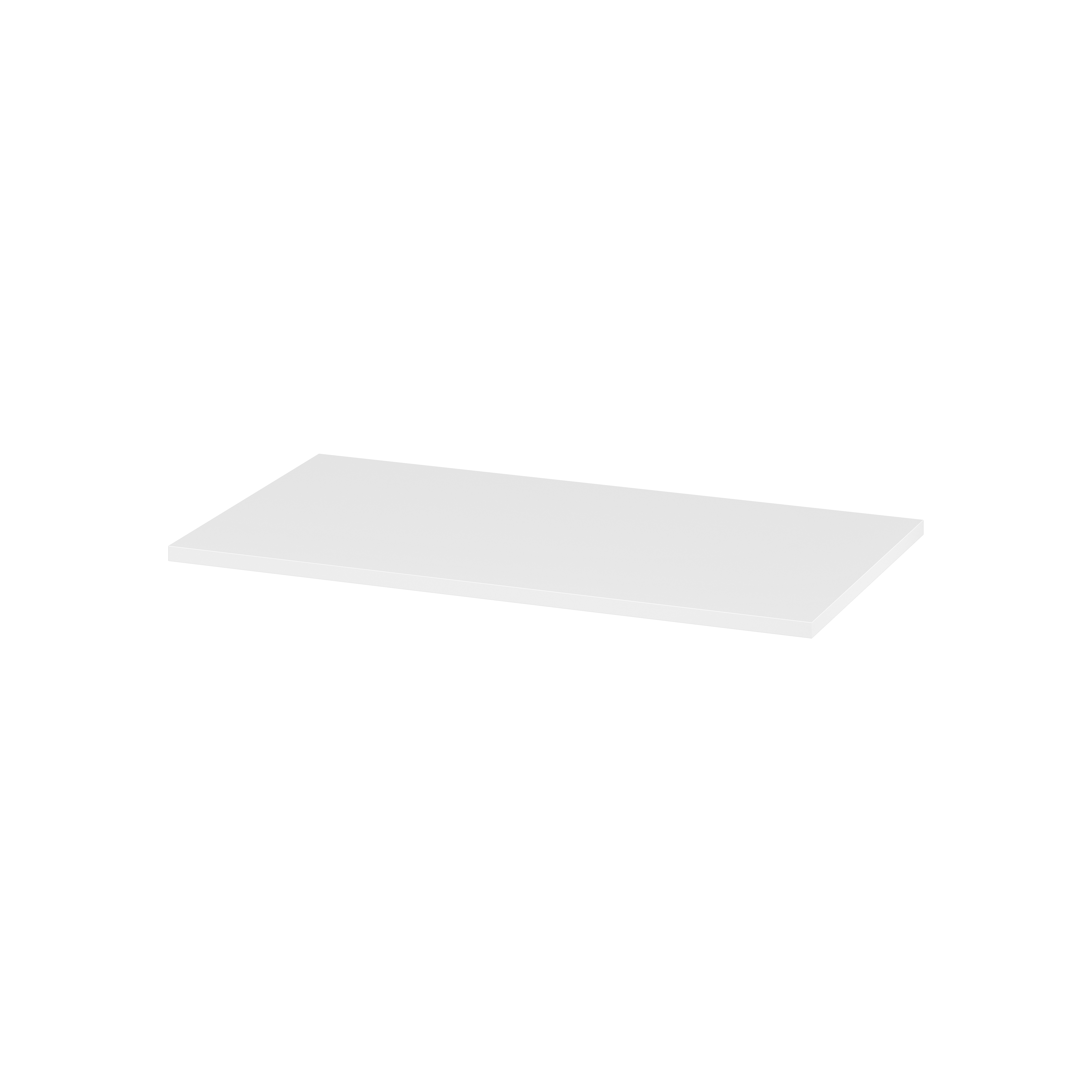 Cersanit Tirso blat 80x45 cm biały S1015-028