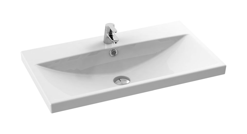 CeraStyle Elite umywalka 80x44,5 cm meblowa prostokątna biała 032200-u