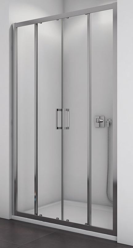 SanSwiss TOP-Line drzwi prysznicowe 160 cm srebrny połysk/szkło przezroczyste TOPS416005007