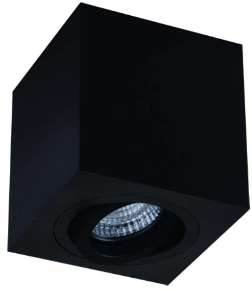 Orlicki Design Lago lampa podsufitowa 1x8 W czarna OR82166 - Wysyłka w 24h