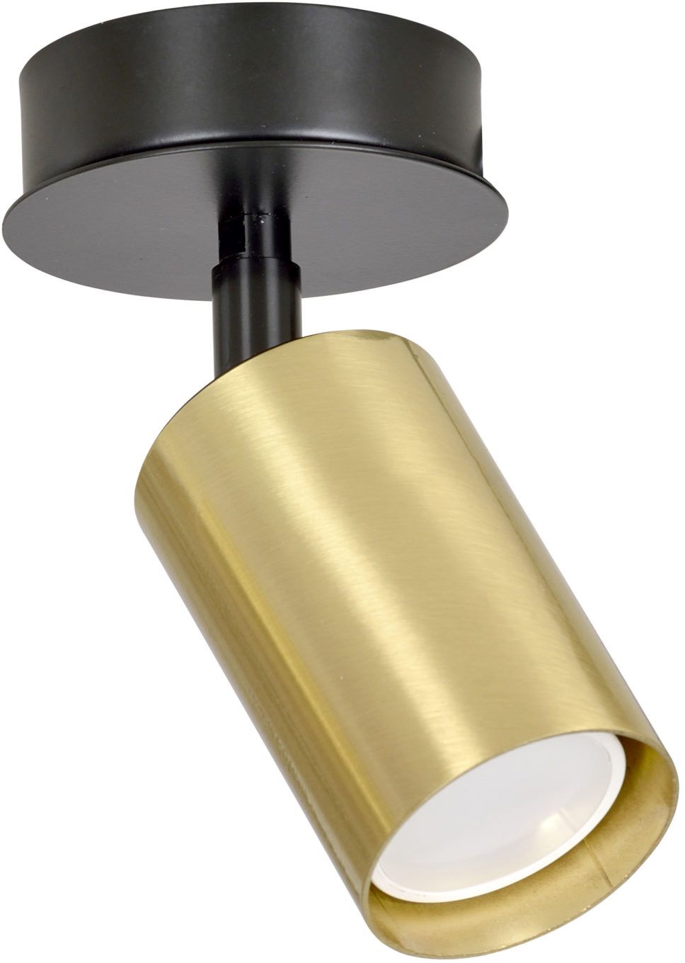 Emibig Zen lampa podsufitowa 1x8 W czarna-złota 622/1